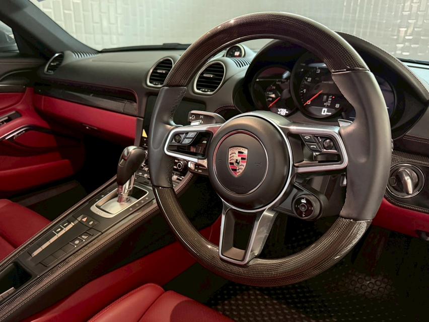 Porsche 718 Cayman Style Edition 2024 สีเทา ภายในแดง รถสวยไมล์น้อย มีไฟแนนซ์เหลือ รูปที่ 7
