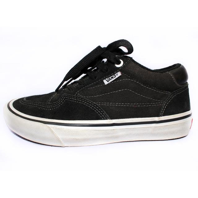 VANS รองเท้าผ้าใบมือสอง สีดำ สภาพเหมือนใหม่ จัดส่งฟรี! เก็บปลายทาง