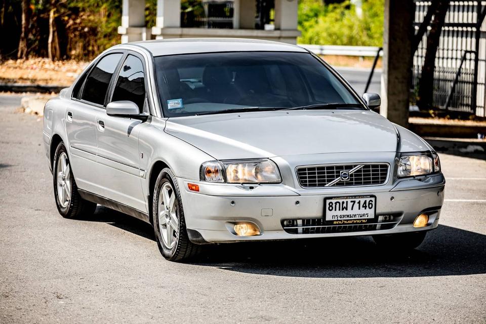 Volvo S80 Diesel 2.4 turbo AT ปี 2006 สีเทา  