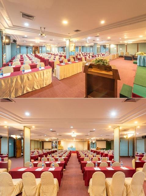 โรงแรม 4-5ดาว MRT สะพานพระนั่งเกล้า แยกนนทบุรี 1 แม่น้ำเจ้าพระยา 160ห้อง 7ห้องประชุม เกาะเกร็ด สระว่ายน้ำ 1