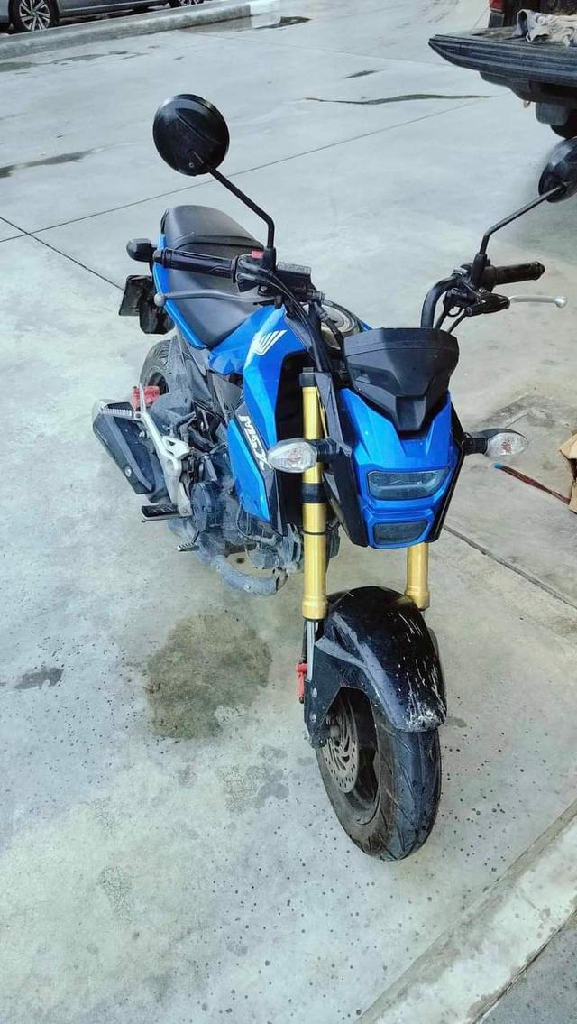 Honda msx 125 cc สีฟ้า