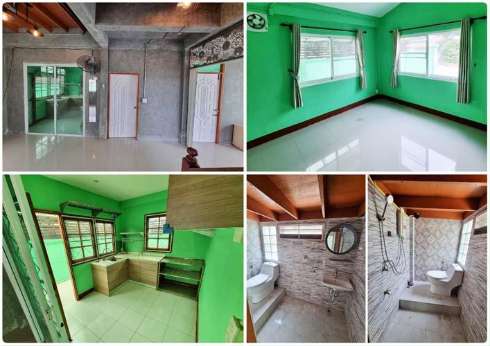 H-112 : บ้านพร้อมที่ดิน 61 ตร.วา รามอินทรา 14 แยก 10 ใกล้ BTS สถานีมัยลาภ 5