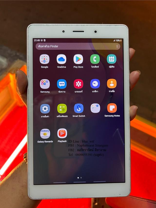 Samsung Tab A 8.0 (2019) 8นิ้ว โทรได้  Android11ได้ทุกแอพ ได้ทุกซิม สภาพสวย 7