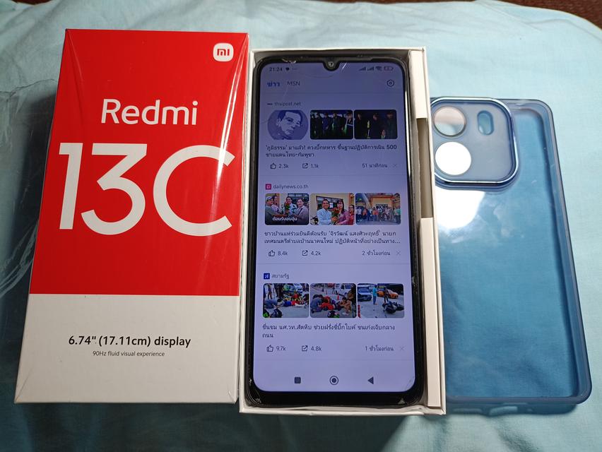 Redmi 13C เเรม8+4 ความจุ256