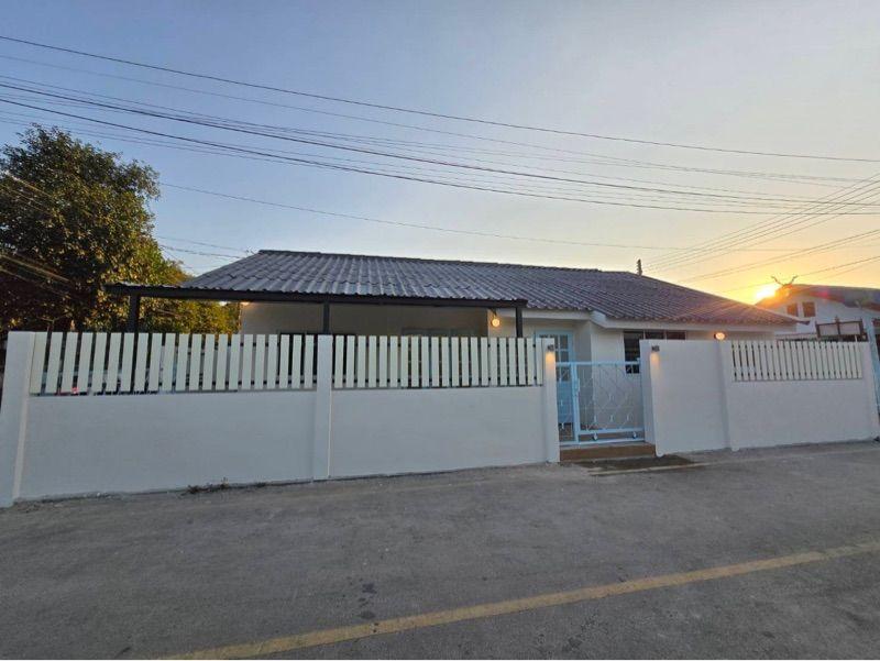 ขายบ้านแฝด ชั้นเดียว หมู่บ้านดาราวดี (หน้าหมู่บ้านพฤกษาวิลล์ สนามบิน) หลังขนส่งเชียงใหม่ 1