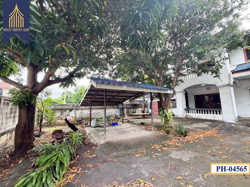 ขายบ้านเดี่ยวหลังมุม บุษราคัม 102.3 วา บางขุนเทียน-ชายทะเล หลังมุม แสมดำ 4