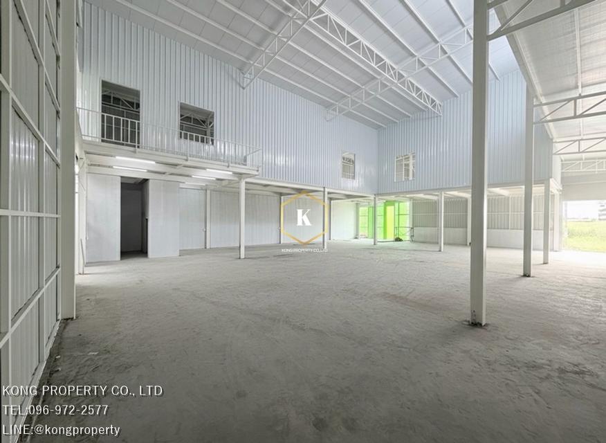 ให้เช่าโกดัง ร่มเกล้า ลาดกระบัง กรุงเทพ ใกล้สนามบิน พร้อมออฟฟิศ 2