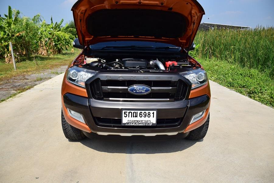 ขายกระบะ 4 ประตูฟรีดาวน์ ปี2016 FORD RANGER2.2 ดีเซลTURBO วายแทร้คไฮไลเดอร์ ออโต้ ABS AIRBAG รถมือเดียว พร้อมชุดแต่งเดิมๆ โทร0957401229 ไอดีไลน์ UTBP รูปที่ 5