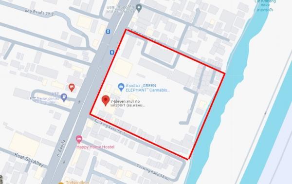 ให้เช่าที่ดิน 8 ไร่ 1 งาน เหมาะกับการทำธุระกินหลายอย่าง เช่น ร้านอาหาร ห้องพักรายวัน ที่จอดรถ คลังสินค้า ตลาดสด คอมมูลิตี้มอลล์ คาร์แค 2