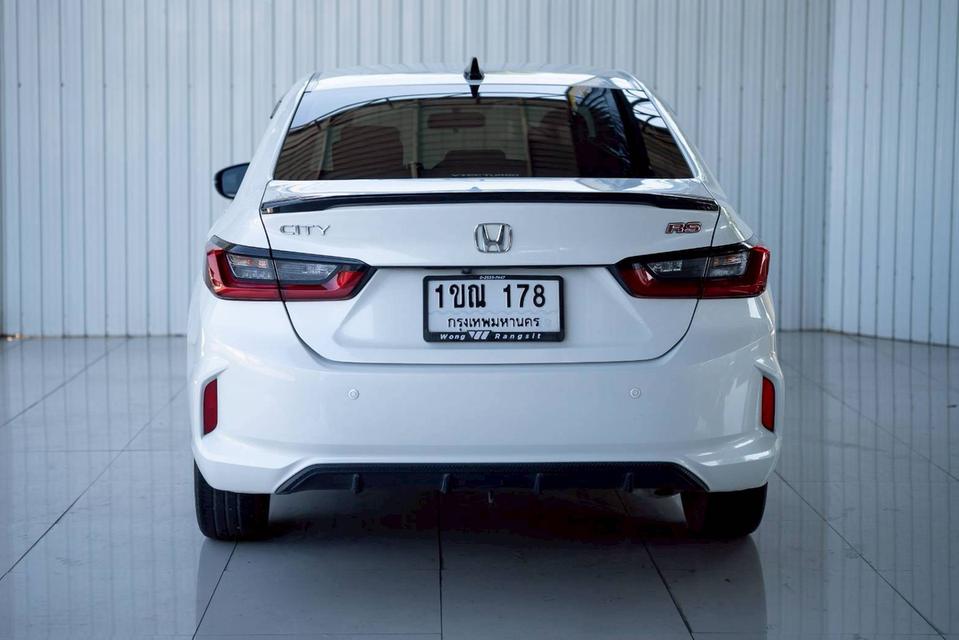 HONDA CITY 1.0 RS ปี 2020 โฉม ปี19-ปัจจุบัน (4D) เกียร์ A/T 7