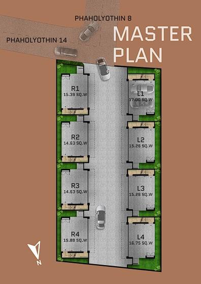 PP464 ขายบ้านเดี่ยว 3 ชั้นครึ่ง โครงการ Alom Ari อารีย์ พร้อม Rooftop ใกล้ BTS อารีย์ บ้านสร้างใหม่ ซอยศุภราช 1 ซอยสายลม แขวงสามเสนใน เขตพญาไท 10