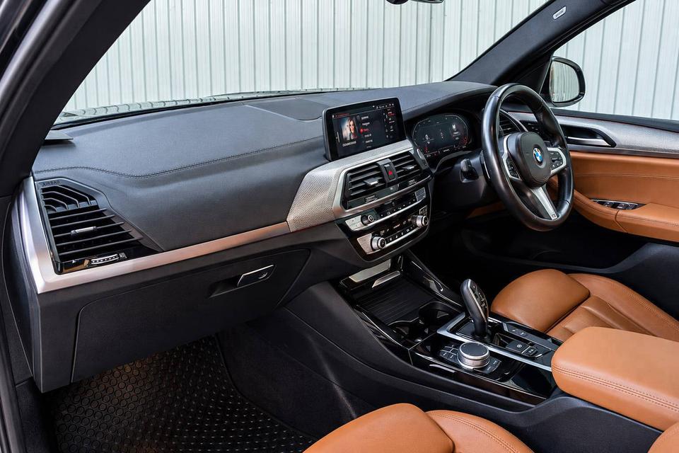 BMW X3, 2.0 xDrive20d M Sport ปี 2021 สีดำ โฉม G01 ปี17-25 รูปที่ 12
