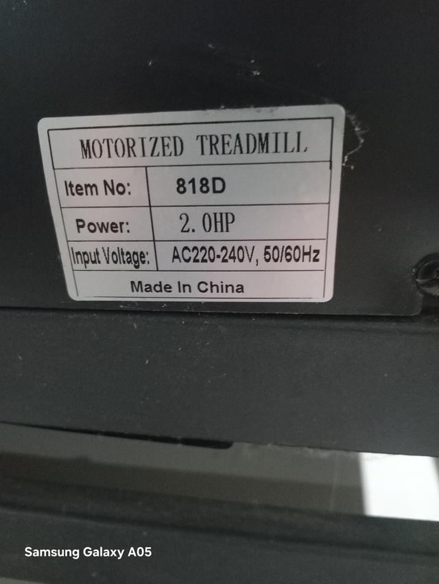 ขายลู่วิ่งไฟฟ้า มือสอง สภาพดีมาก รูปที่ 9