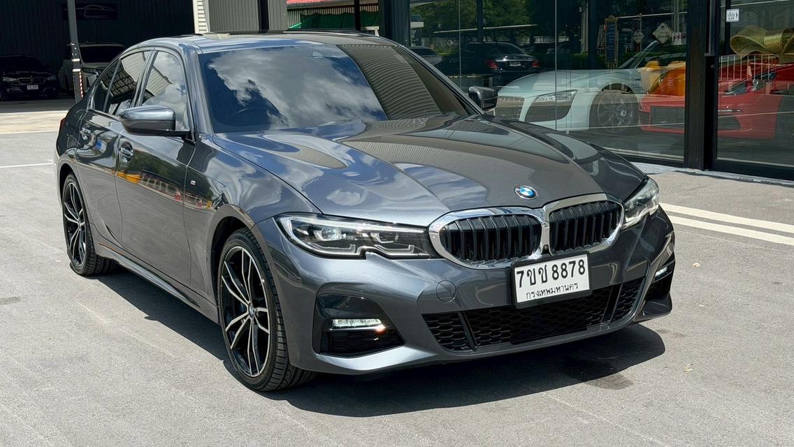 2023 BMW SERIES 330e M SPORT Plug-in Hybrid Topสุด สีเทา เลขไมล์ 77,XXX KM รถสวย ไม่มีอุบัติเหตุใดๆ ในราคาพิเศษ รูปที่ 2