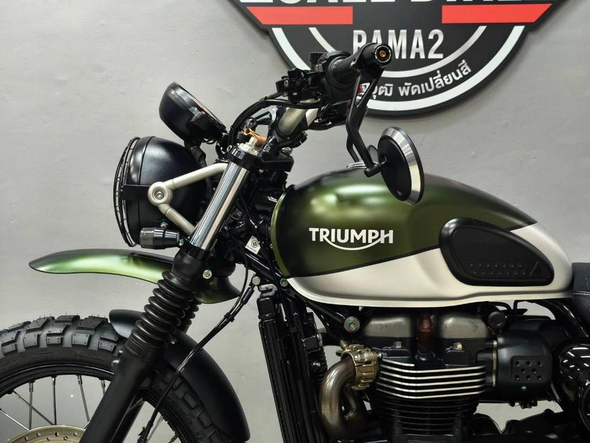 Triumph Street Scrambler 900 ปี 2019 abs ของแต่งครบพร้อมลุยได้เลย รูปย่อยที่ 4