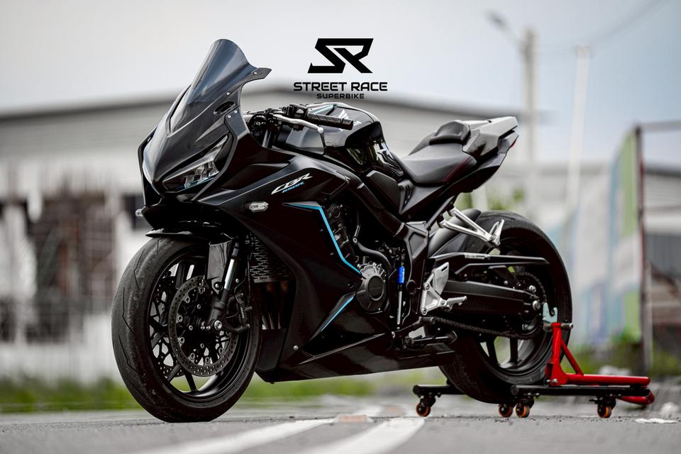 2023 Honda 📢 honda cbr650R ดำ-ฟ้า | ปี 2023 หล่อ สปอร์ตเต็มขั้น สภาพกริ๊บ พร้อมซิ่ง! 🏍️ รูปที่ 9