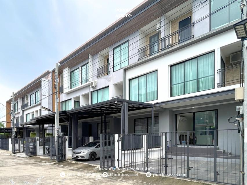 ขาย!! ทาวน์โฮม 3 ชั้น ซิกเนเจอร์ เรสซิเดนท์ ราชพฤกษ์-สวนผัก32 (ขนาด 25.2 ตร.ว. หน้ากว้าง 5.2 ม.) ถ.ปลายบาง บางกรวย นนทบุรี : Signature Residence 19