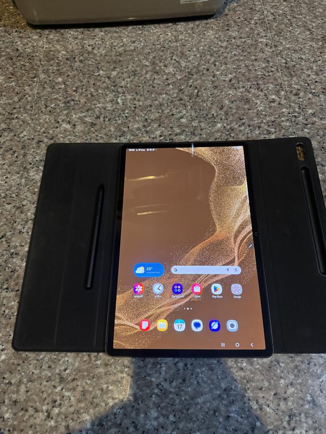 ขายๆๆๆถูกSamsungTabS8PlusสีGray128กิ๊กสูนTrueสภาพสวยการใช้งานดีเยี่ยมทุกๆฟังชั่นเครื่องรีสโตได้ตลอดไม่มีติดแอคเค้าใดๆคับ ( จอขาวจั๊วไม่มีจุดไม่มีเส้นห
