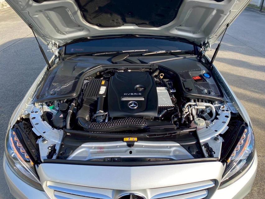 Benz C350e AV Plug-in HYBRID 2018 สวยกริ๊บ วิ่งน้อยสุดในตลาด 18