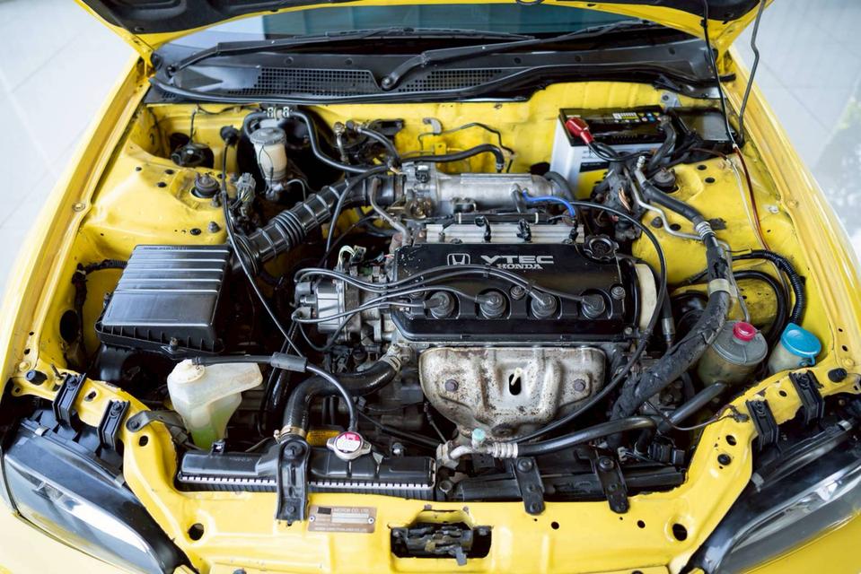 Honda Civic EG 3Door ปี 1995 สีเหลือง Spoon Style รูปที่ 16