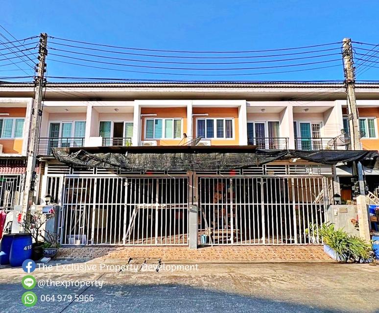 ราคาดีที่สุด! ขายด่วนทาวน์เฮ้าส์ 2 หลังติดกัน! พร้อมอยู่! หมู่บ้านซื่อตรง โคซี่ รังสิต คลอง 6