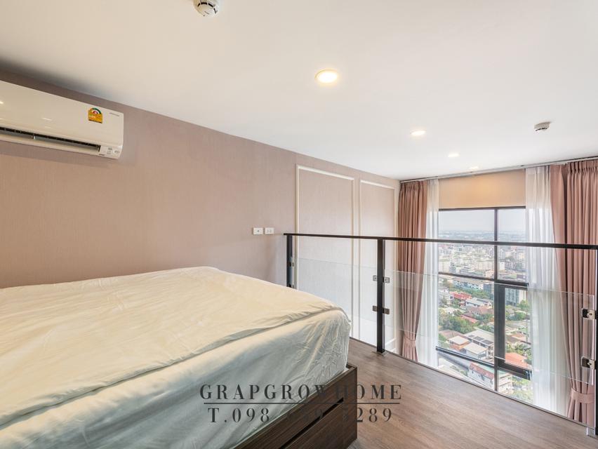 ให้เช่า The Origin Ladprao – Bangkapi ห้อง Duplex ชั้น 23 ชั้นบนสุด วิวเมืองสุดจึ้ง  37 ตร.ม. 1 ห้องนอน มีความเป็นส่วนตัวสูง 11