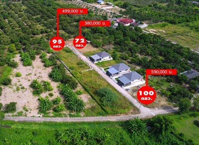 ขายที่ดิน100ตรว. 590,000บ. ฟรีโอน แปลงมุมด้านหน้า ด้านใน ใกล้น้ำปิง มีเพื่อนบ้าน ถ.คอนกรีต ถมดิน น้ำ ไฟฟ้า ต.สันทราย สาร 4