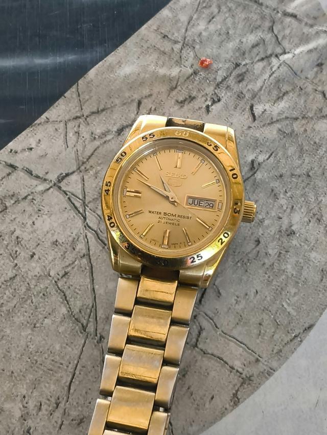 นาฬิกา Seiko 5 Automatic สำหรับผู้หญิง (Ladies Watch)