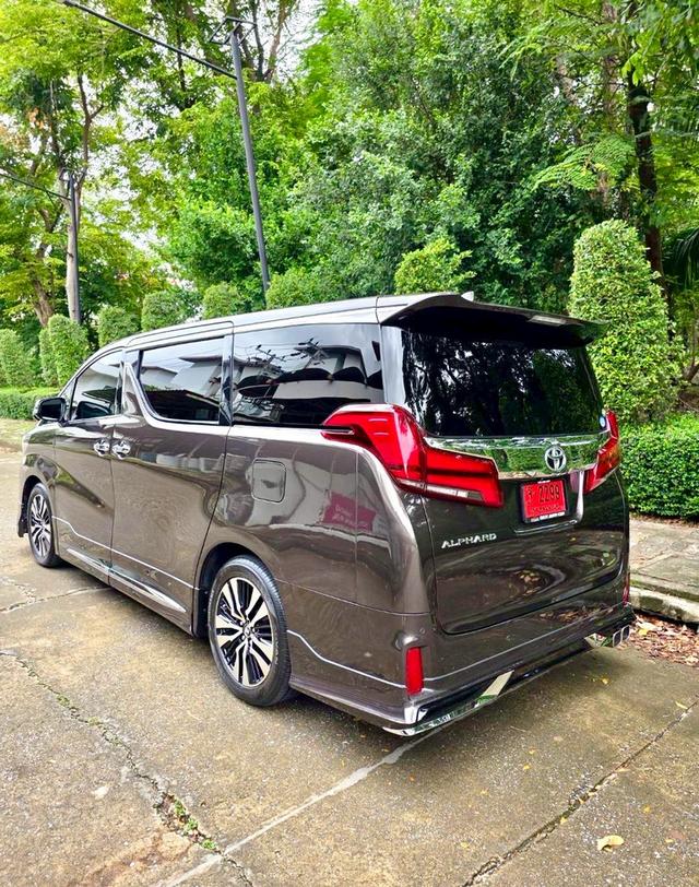 Toyota ALPHARD 2.5SC PACKAGE สี graphite (พิเศษ) ปี 2018 ไมล์ 40,000 กม.