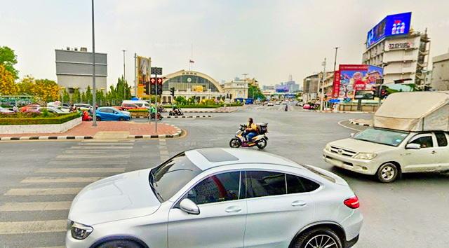 เจริญกรุง 25-35 ตลาดน้อย ท่าเรือข้ามฟากสี่พระยา MRTหัวลำโพง360ม. ให้เช่าโกดัง ย่านกลางเมือง สัมพันธวงศ์ 196 ตรว. 782 ตรม