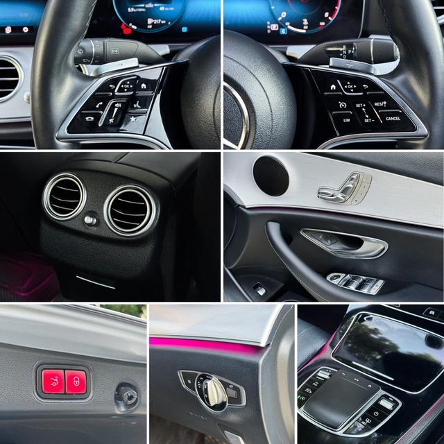 รหัสรถ AVA8855 🌈 Benz E220d AMG 2021 ดีเซลล้วน Facelift W213 16
