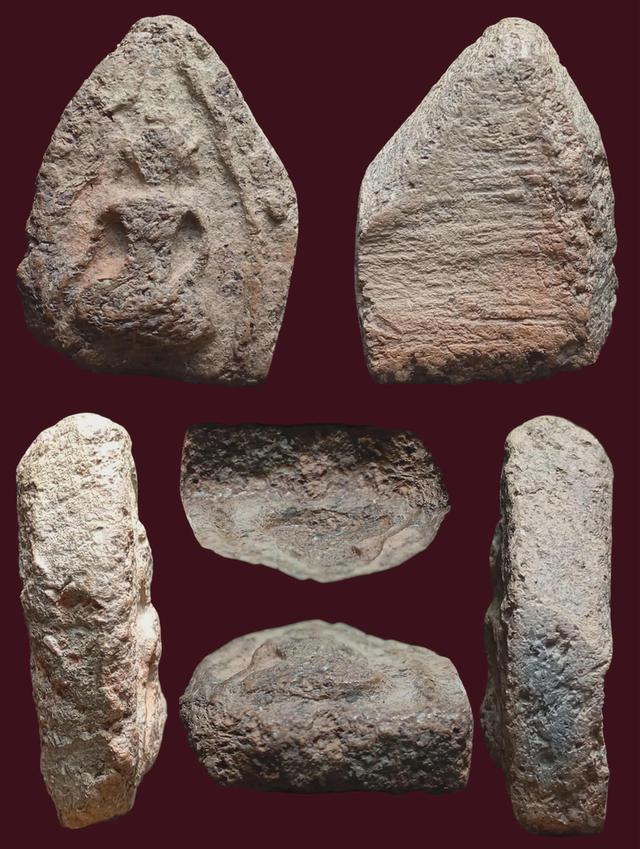 พระขุนแผนกรุบ้านกร่าง พิมพ์หน้ามงคลกลาง จ.สุพรรณบุรี