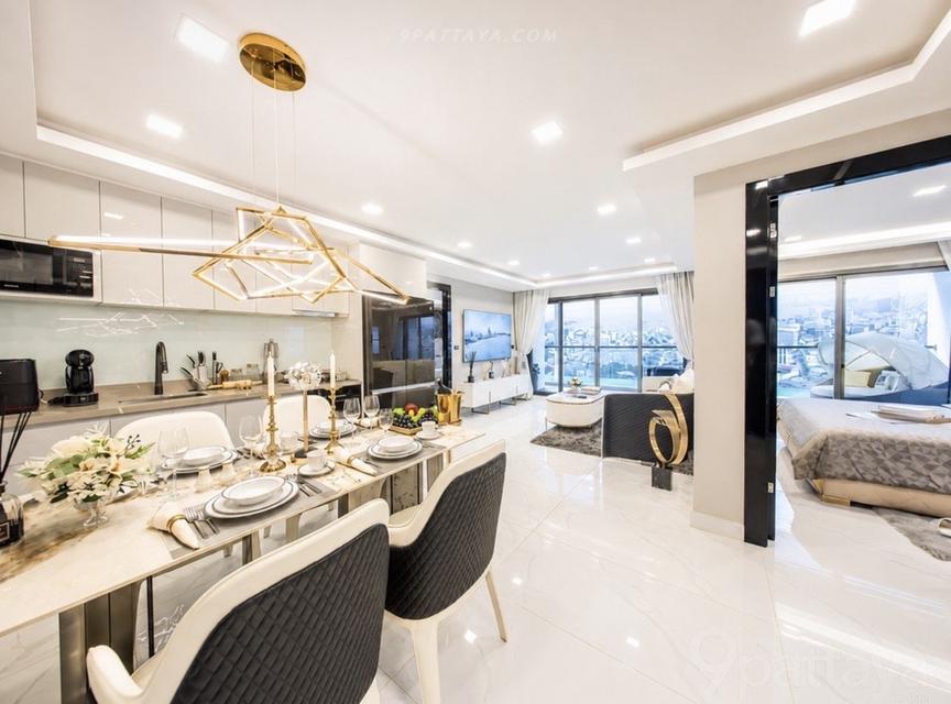 Grand Solaire Noble Pattaya for SaleSpacious 2-bedroom condo in Central Pattaya.2 bedrooms, 2 bathrooms94 sq.m.Foreign Quota availableFloors 5–42 2