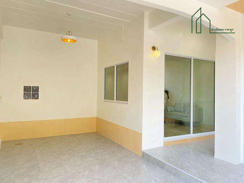 หมู่บ้านปิยวรารมย์ 1 ถนนเมน ค้าขายได้ ถนนบางกรวย–ไทรน้อย บ้านรีโนเวทสวย 2