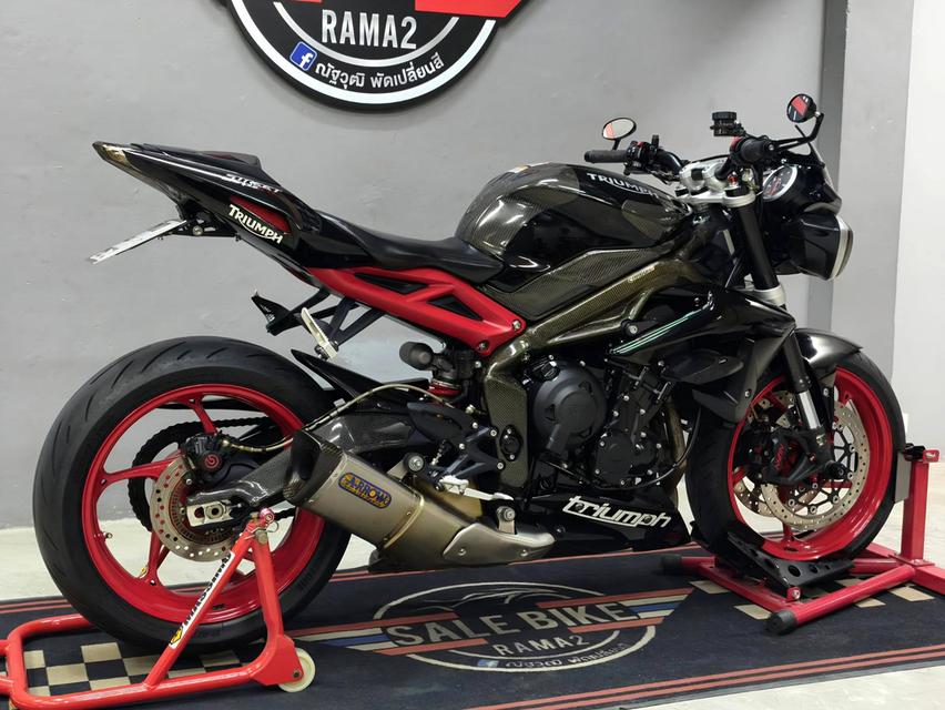 ออกรถ 0 บาท Triumph Street Triple 675 Rx ปี 2017 abs  ของแต่งจัดเต็ม รูปที่ 19