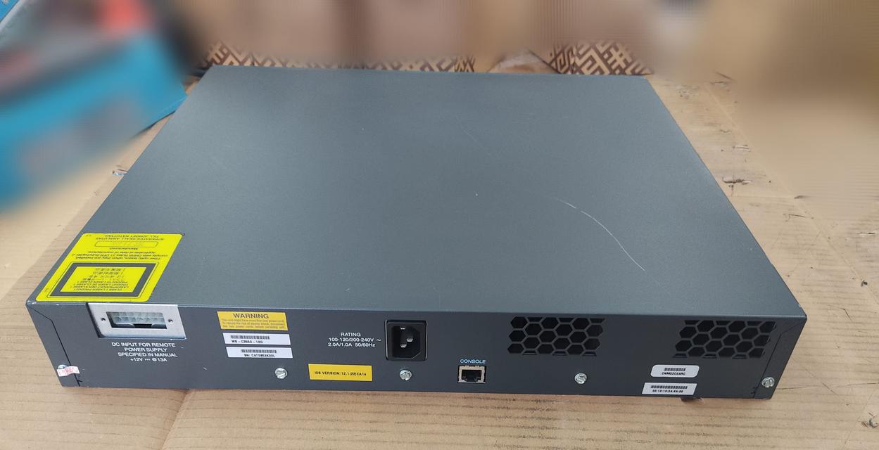 Cisco WS-C3550-12G สินค้ามือสอง ทดสอบแล้ว ประกันจากผู้ขาย 1ปี 3