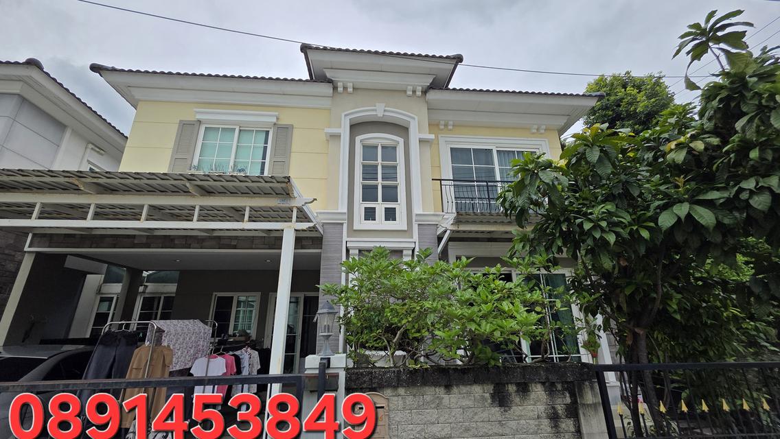 ขายบ้านถูก ม.โกลเด้นนีโอ ลาดพร้าว - เกษตรนวมินทร์ 38 ตร.ว 4ห้องนอน ตกแต่งสวยบิ๊วอินทั้งหลังพร้อมอยู่ได้เลย วิวสวน ใก้ลคลับเฮ้าส์ 3