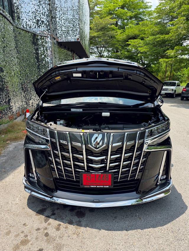 Toyota ALPHARD 2.5SC PACKAGE สีดำ ปี 2023 ไมล์ 30,000 กม. รูปที่ 6