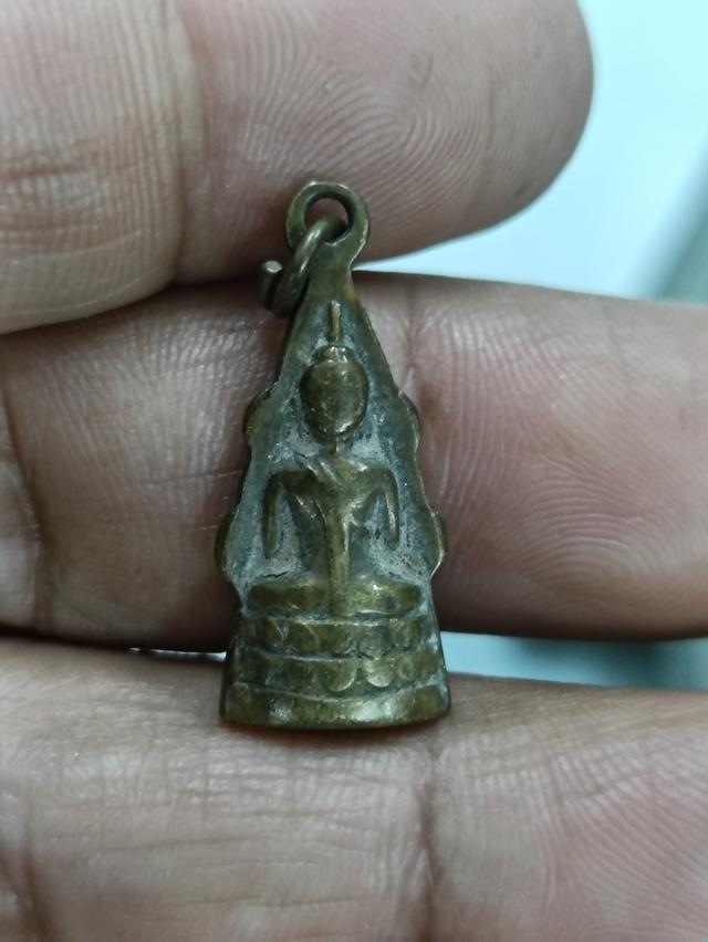 พระกริ่งชินราชพิมพ์เล็กมีหู ปี2500 เนื้อทองผสม