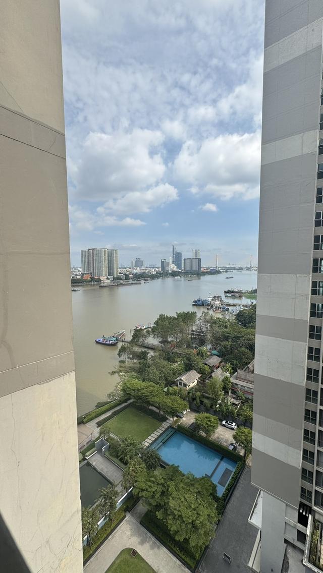 คอนโดริมแม่น้ำเจ้าพระยา บรรยากาศสุดชิว 1ห้องนอน สวยลมเย็นทั้งปี 16