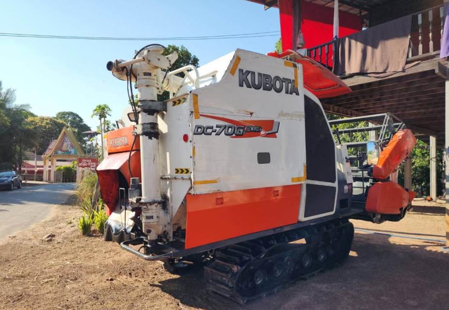 2017 KUBOTA dc 70g plus รถเกี่ยวข้าว 2