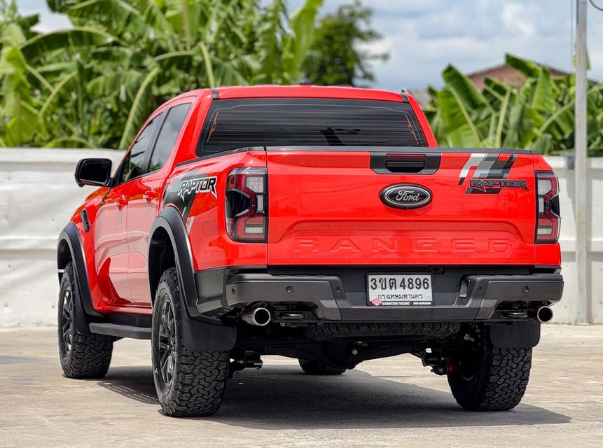 รหัสรถ WRT4896 2022  จดปี2023 FORD RANGER, 3.0 RAPTOR ECOBOOST4WD 4