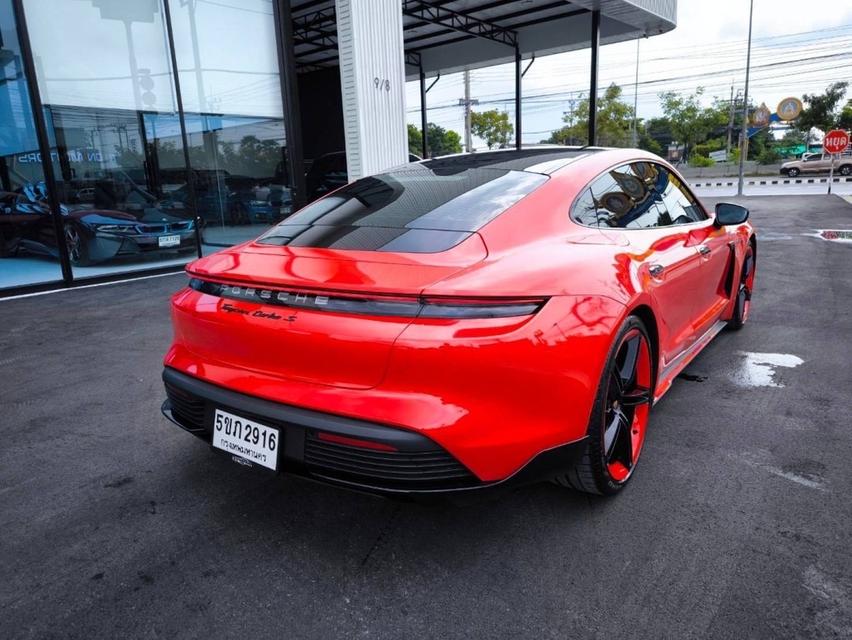 2020 Porsche Taycan 4S 4WD สีเทา wrap สีแดง รหัส KPV2916 5