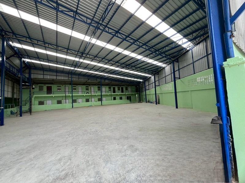 #ให้เช่าโกดังซอยเทียนทะเล บางขุนเทียน กรุงเทพ โรงงาน 1,000 ตารางเมตร ที่ดินขนาด 282 ตารางวา 