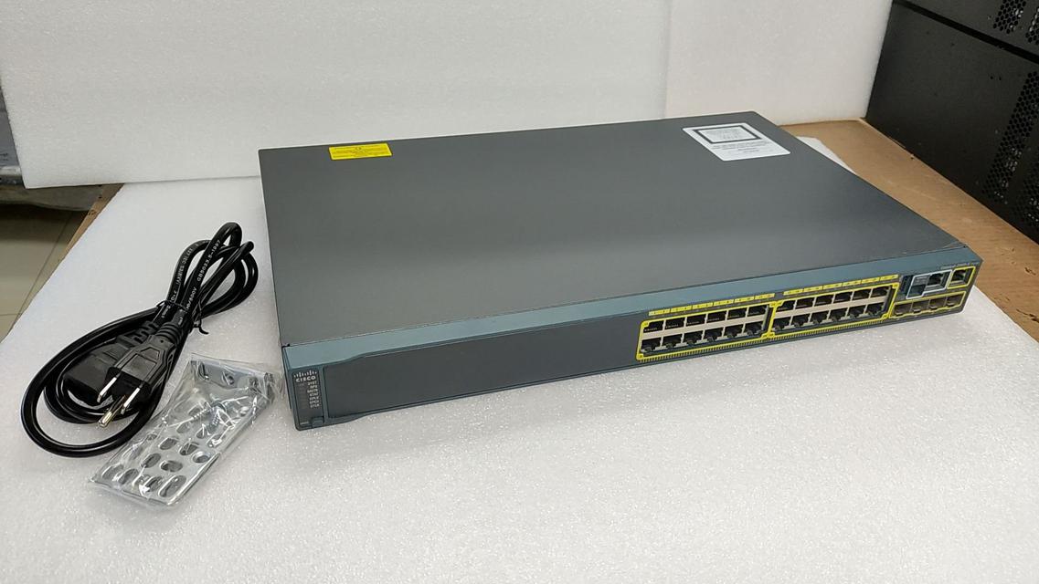 Cisco WS-C2960S-24TS-L สินค้ามือสอง ทดสอบแล้ว ประกัน 1 ปี จากผู้ขาย  5