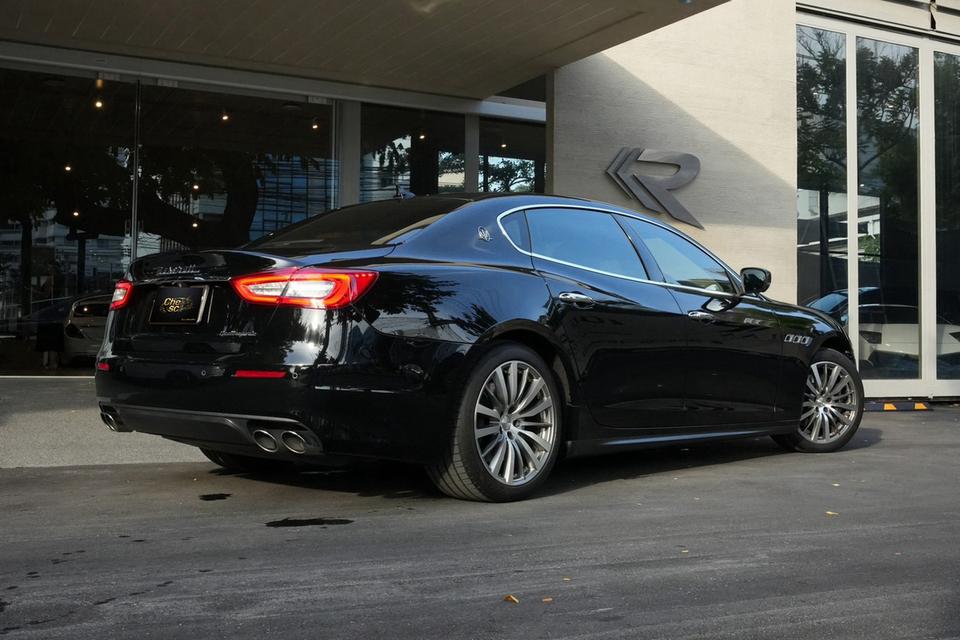 Maserati Quattroporte Diesel 2020 สีดำ รถศูนย์มือเดียว รูปที่ 5