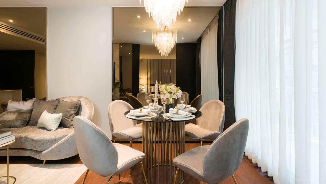 ห้องชุดสุดหรู 2 ห้องนอน ขนาด 163.98 ตร.ม. The Private Residence Rajdamri – ใจกลางราชดำริ 7