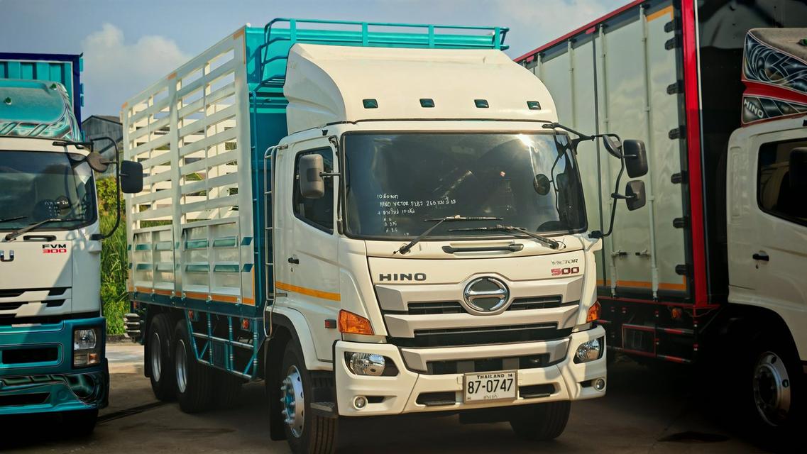 สิบล้อล่อง HINO VICTOR FL8J 260 แรง