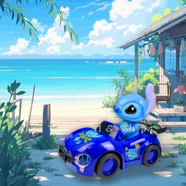 SAITCH SPRAY รถสติทช์คู่ใจ สติทช์ซิ่งสายซ่า มีไฟ พ่นควัน ของเล่นยอดฮิต การันตีความสนุก ดีไซน์น่ารัก เหมาะเป็นของขวัญให้บุตรหลาน