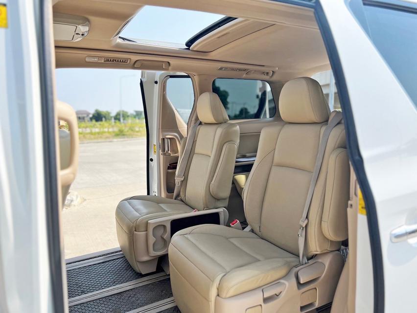 รหัสรถ CH6096 TOYOTA VELLFIRE 2.4V ปี 2012 สภาพสวยมากๆ 8